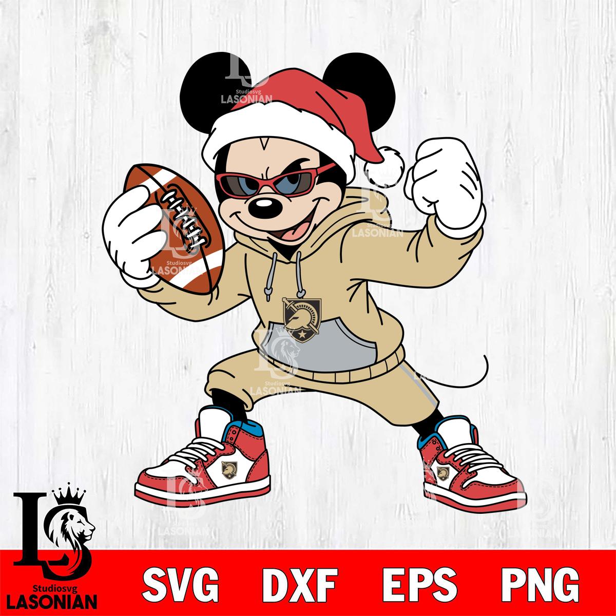 Army Black Knights Mickey Cool Football Christmas – lasoniansvg
