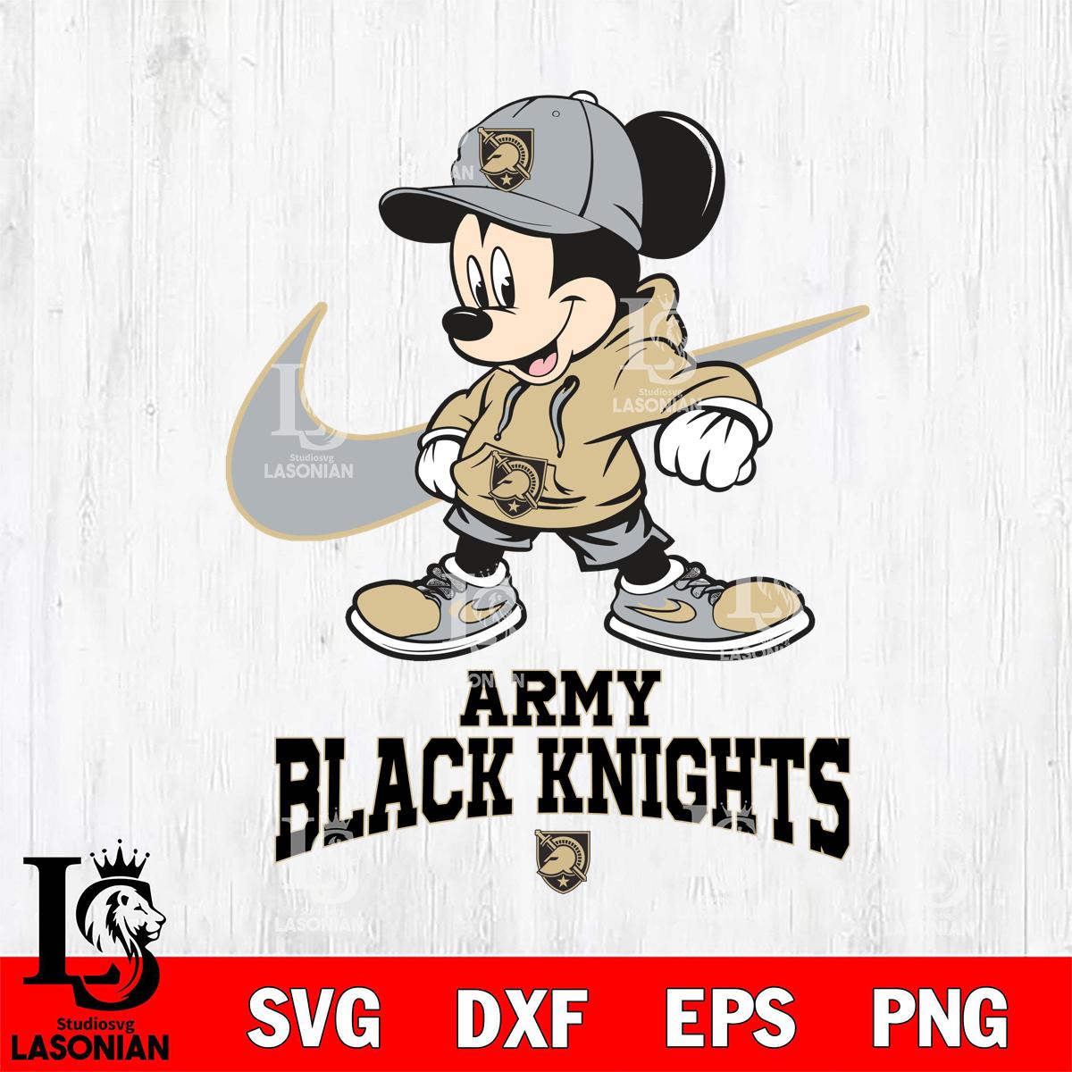 Army Black Knights Mickey Mouse NIKE – lasoniansvg
