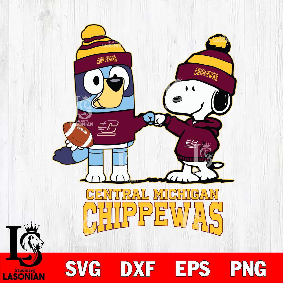 Central Michigan Striped Footie main image 0