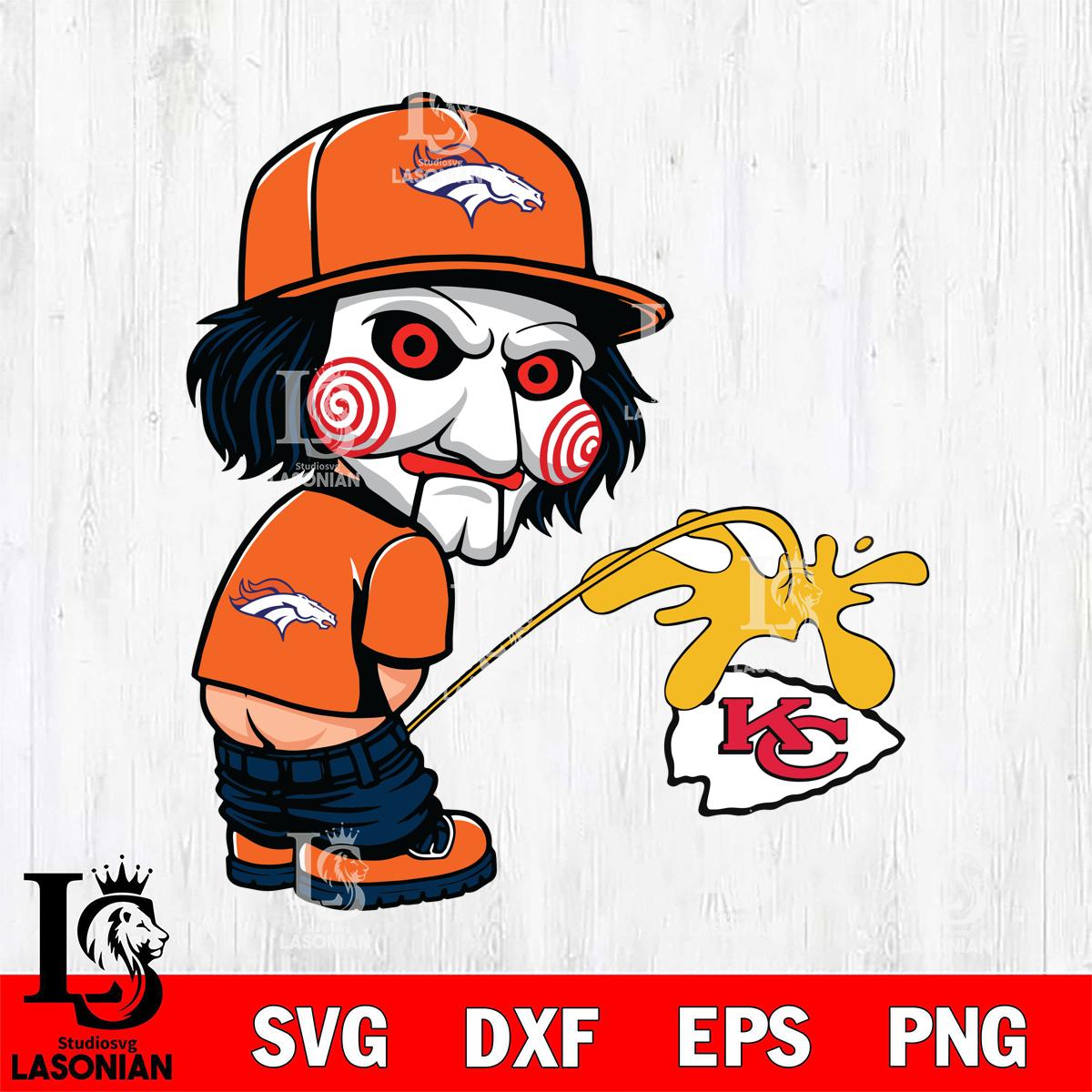 Denver Broncos Jigsaw Piss On Kansas City Chiefs – lasoniansvg