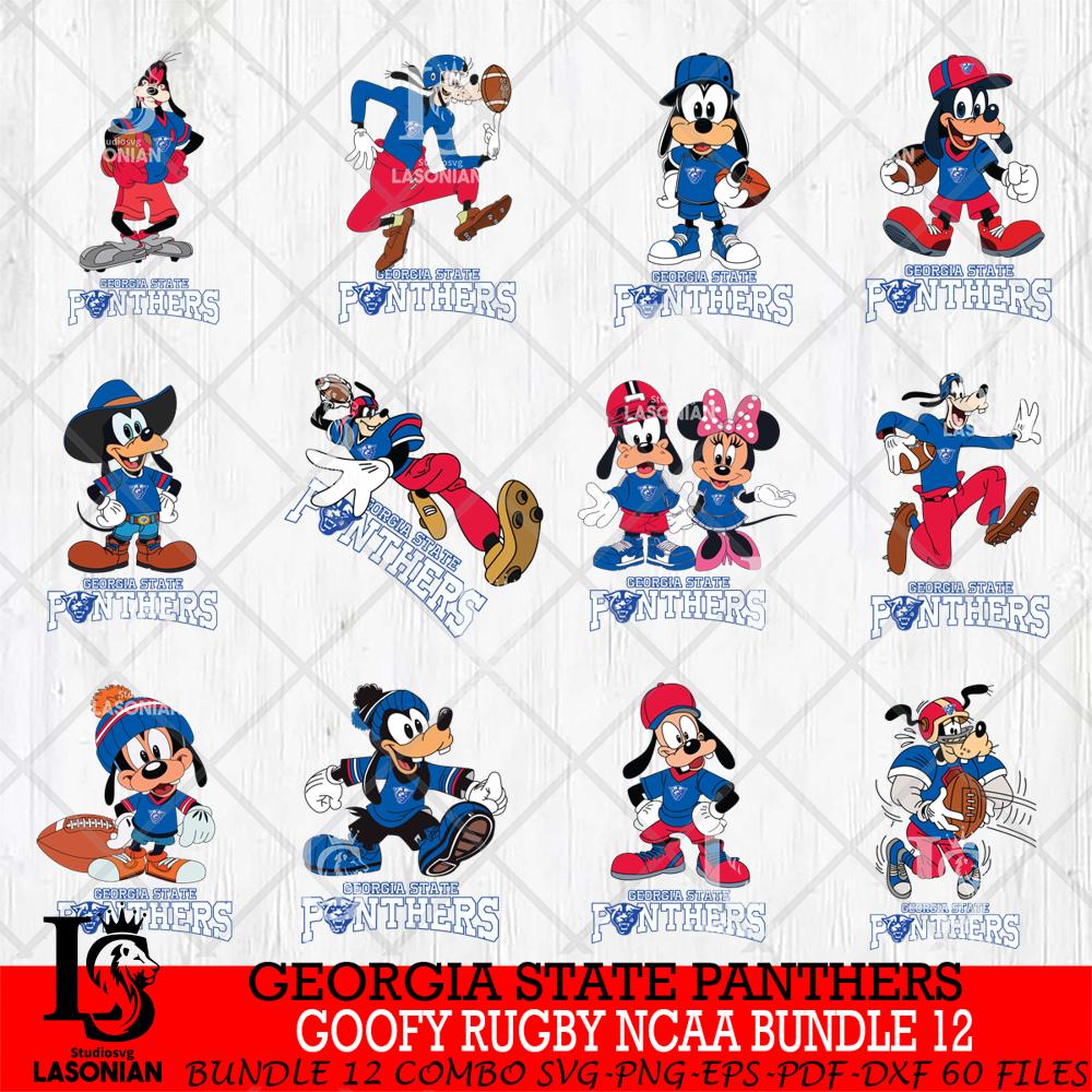 Georgia State Panthers Goofy Rugby Disney NCAA Bundle 12 – lasoniansvg