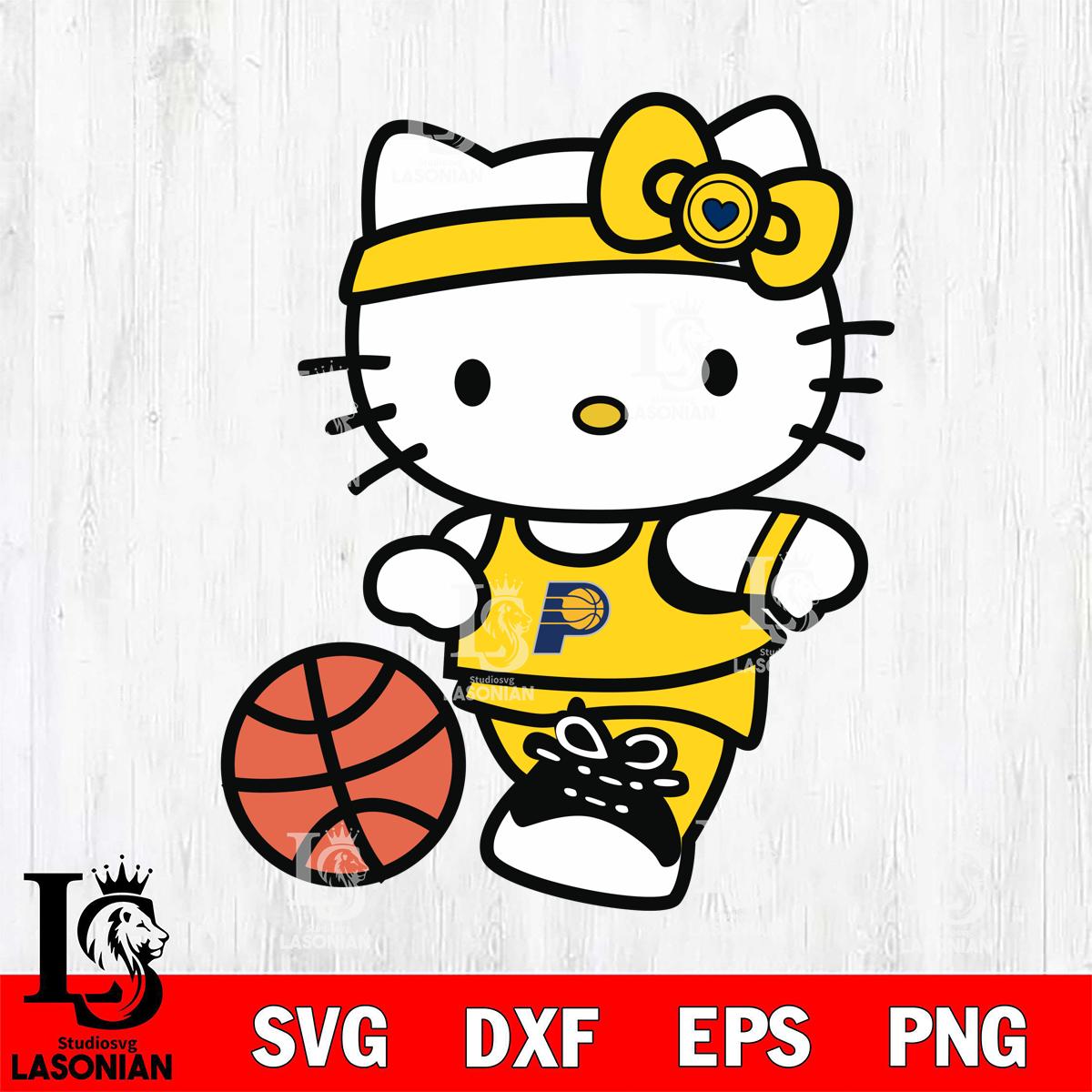 Indiana Pacers Hello Kitty basketball 4 – lasoniansvg