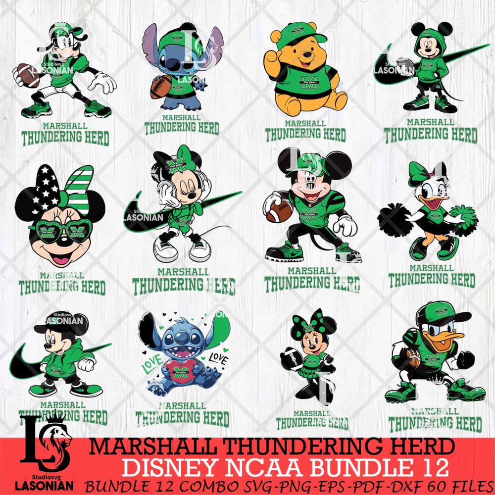 Marshall Thundering Herd Disney NCAA Bundle Svg PNG 12 – lasoniansvg
