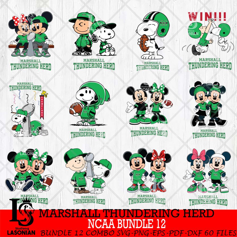 Marshall Thundering Herd NCAA Bundle 12 – lasoniansvg