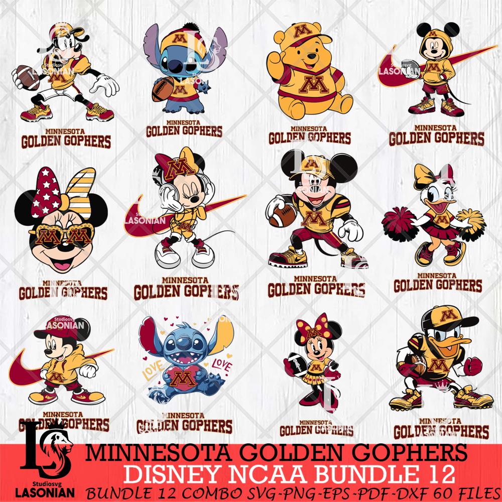 Minnesota Golden Gophers Disney NCAA Bundle Svg PNG 12 – lasoniansvg