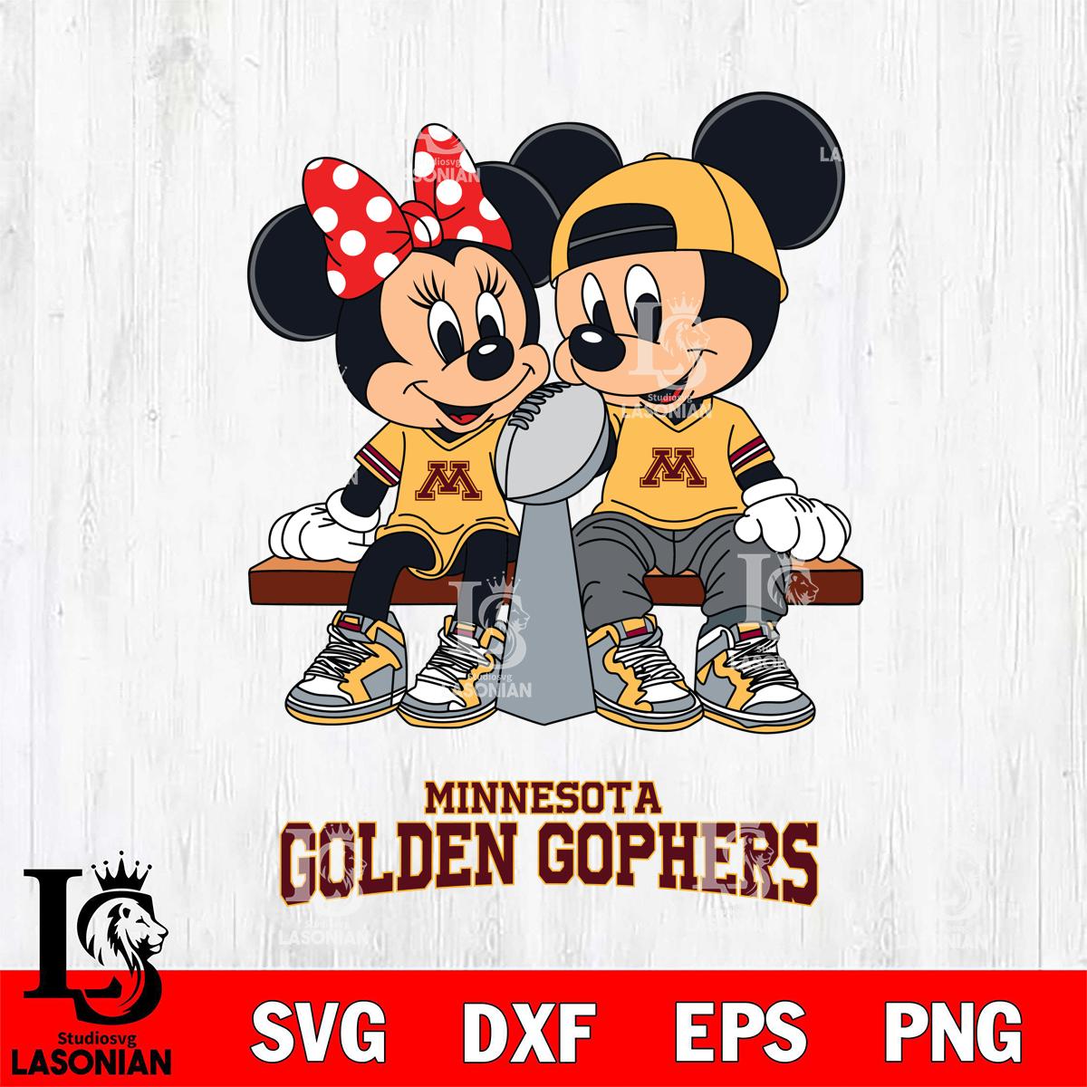 Minnesota Golden Gophers Mickey And Minnie Football Champions – lasoniansvg