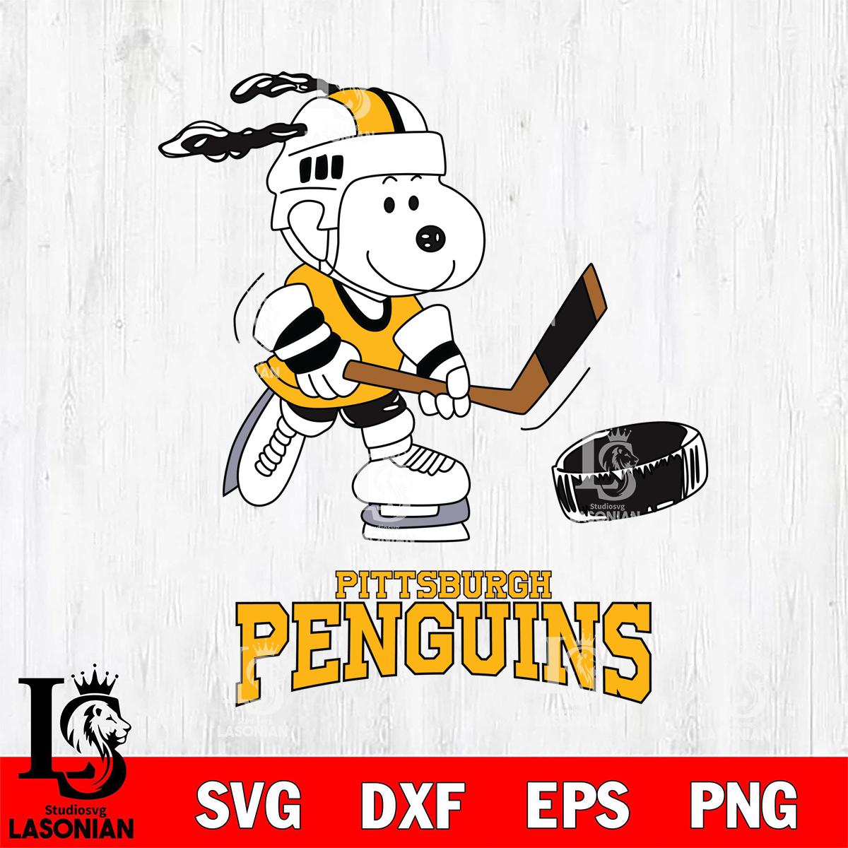 Pittsburgh Penguins Snoopy Hockey – lasoniansvg