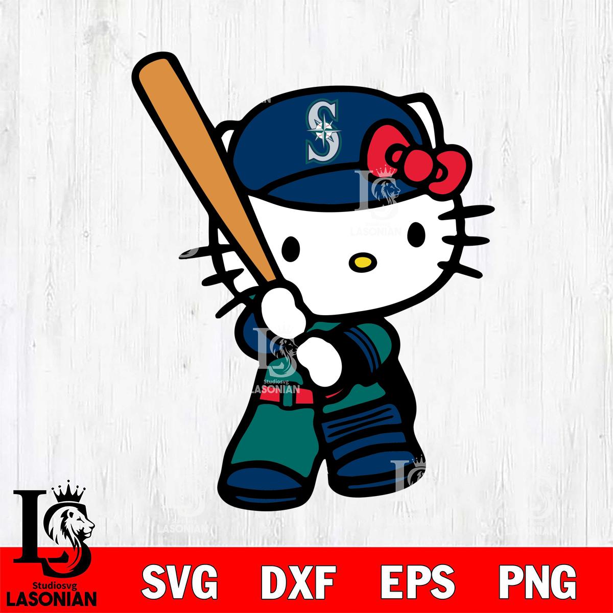 Seattle Mariners Hello Kitty lasoniansvg