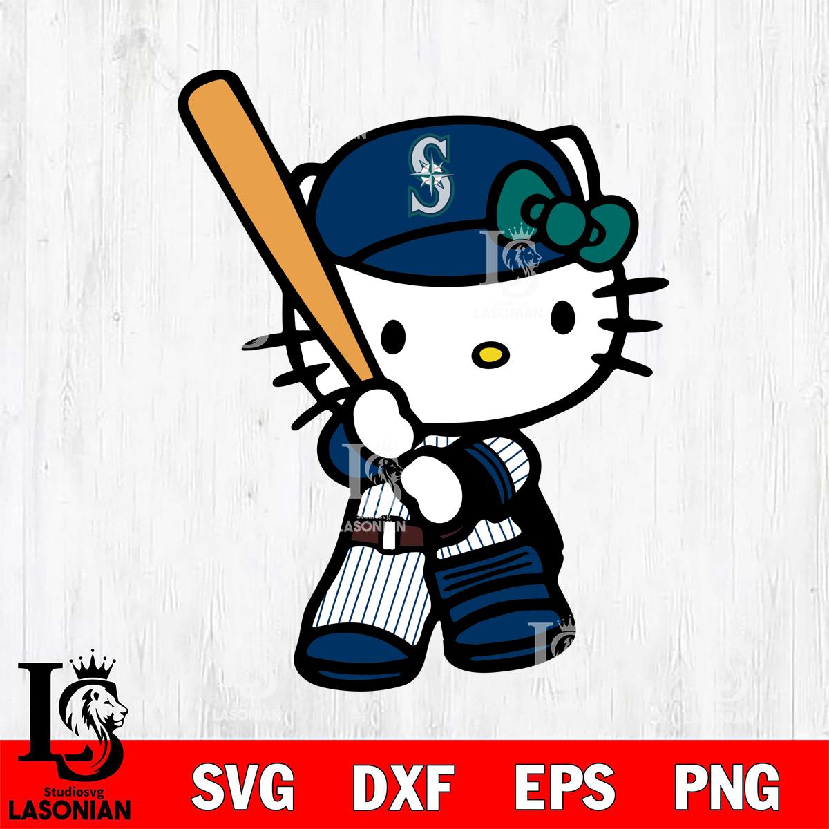 Seattle Mariners Hello Kitty 2 lasoniansvg