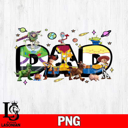 Toy Story Dad png file, Digital Download, Instant Download