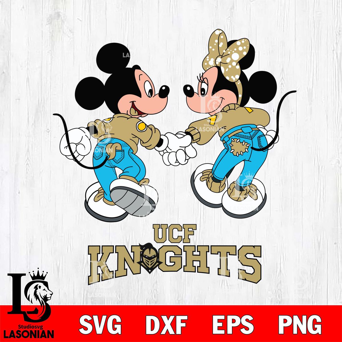UCF Knights Mickey Minnie Valentine Rugby – lasoniansvg