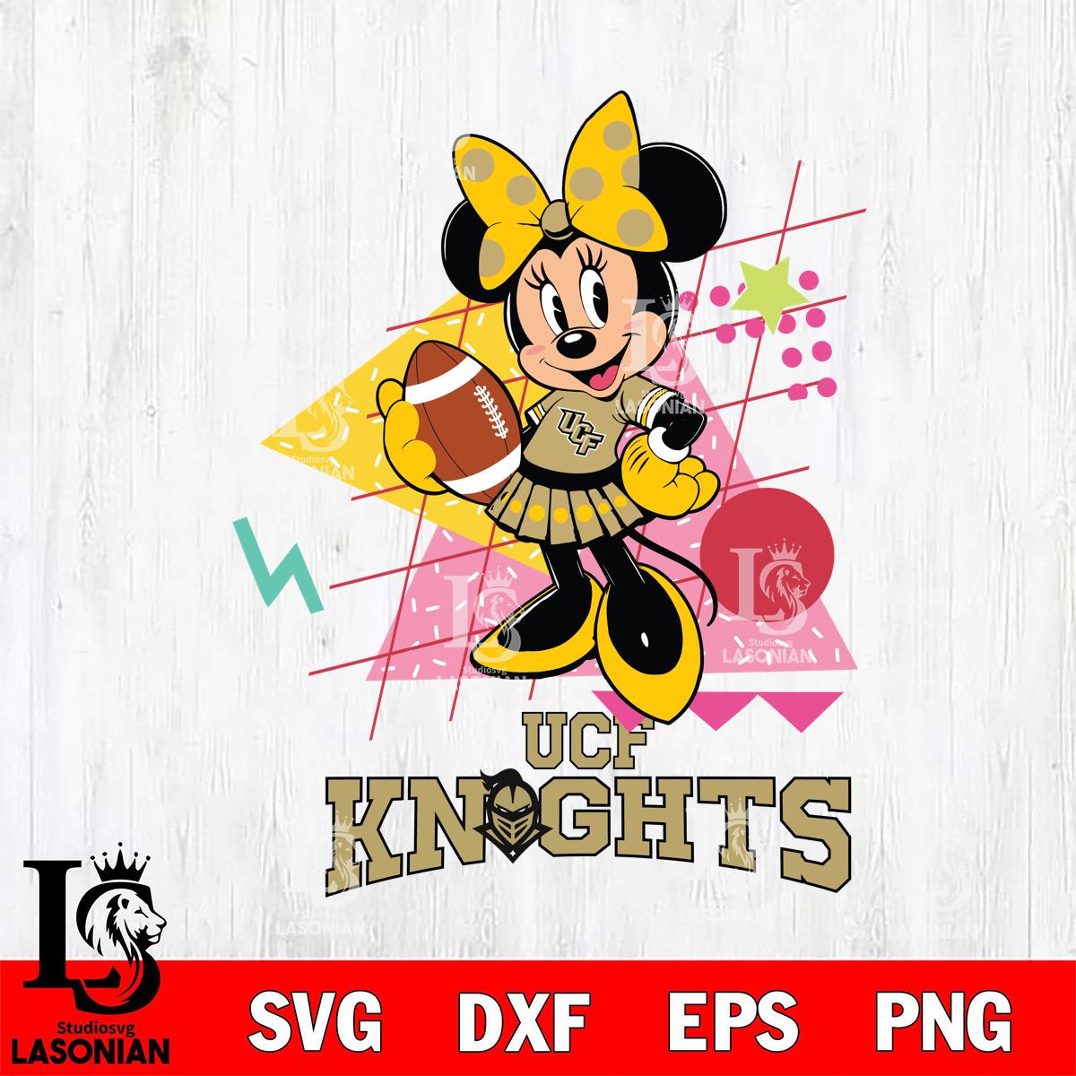 UCF Knights Minnie Mouse Sport – lasoniansvg