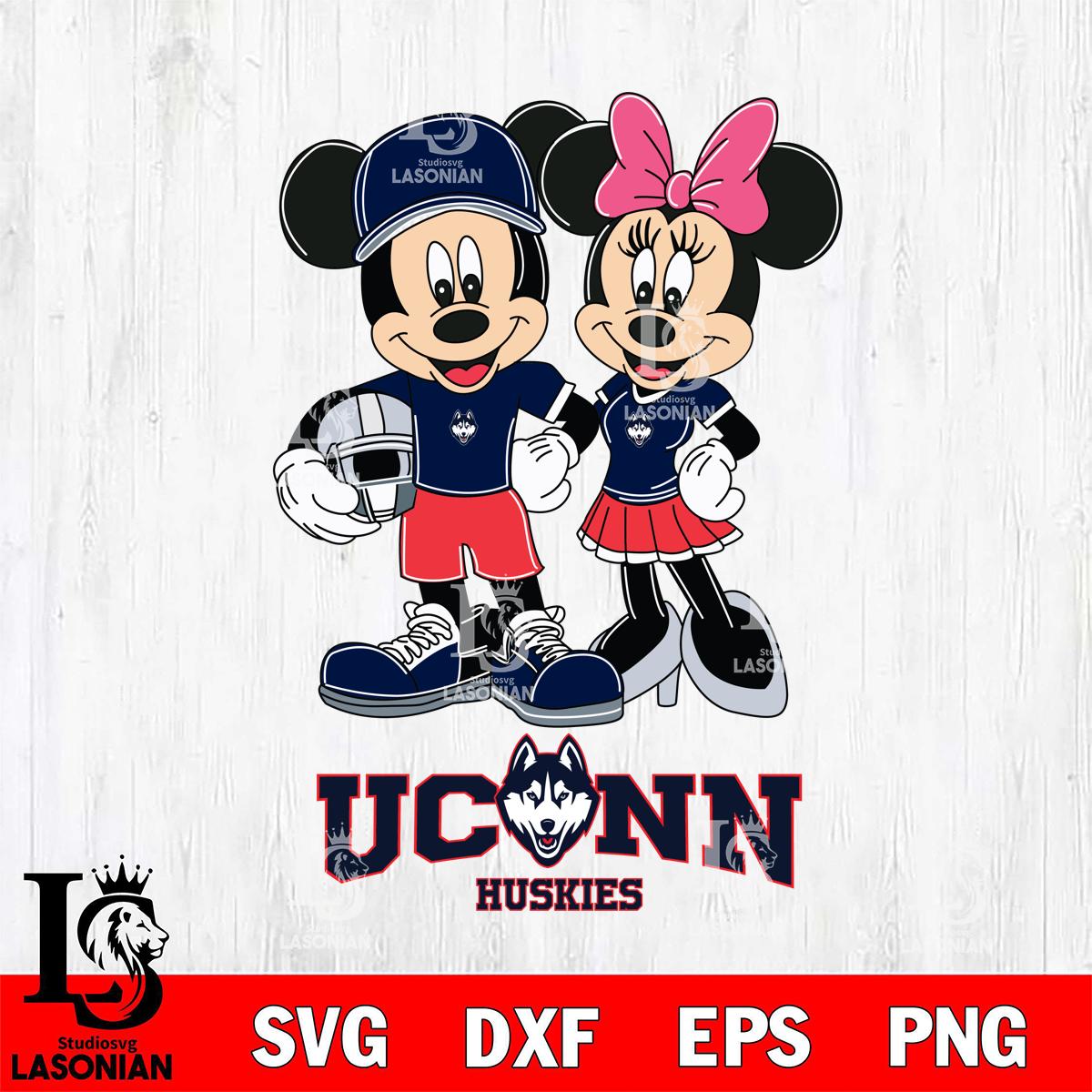 UConn Huskies Mickey Minnie Mouse Helmet – lasoniansvg