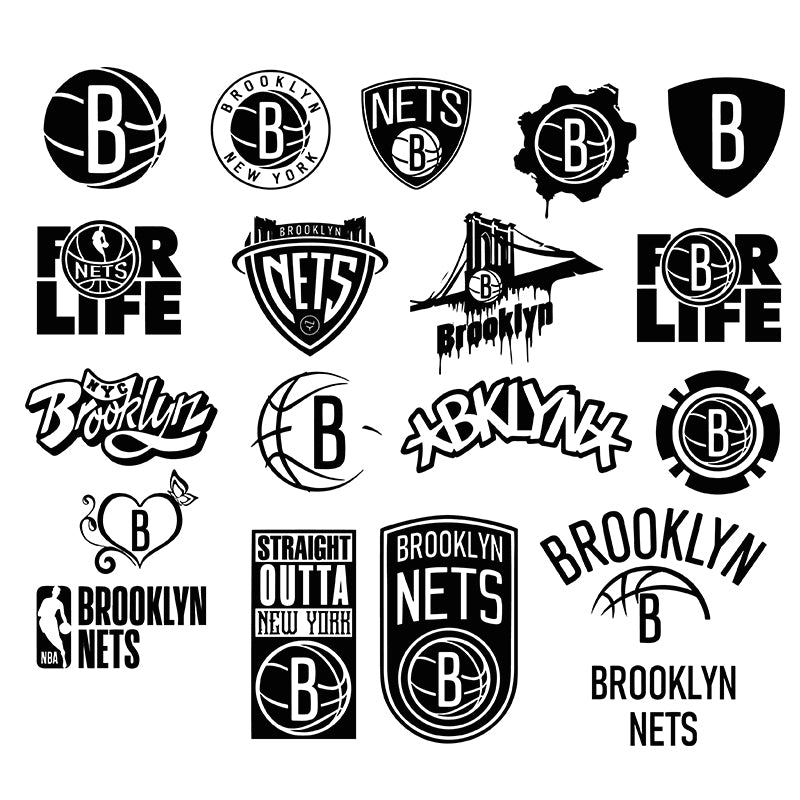 Brooklyn Nets, NBA Basketball SVG, SVG Files,SVG for cut, Digital Cut
