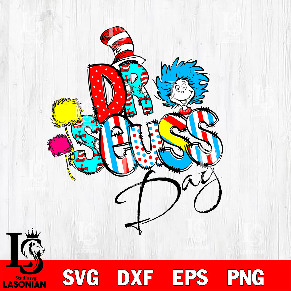 Dr Seuss svg , cat in the hat svg , Read Across America day svg , Dr S ...
