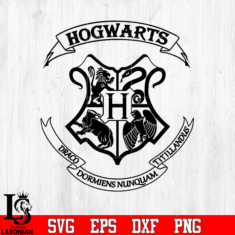 hogwarts logo vector png