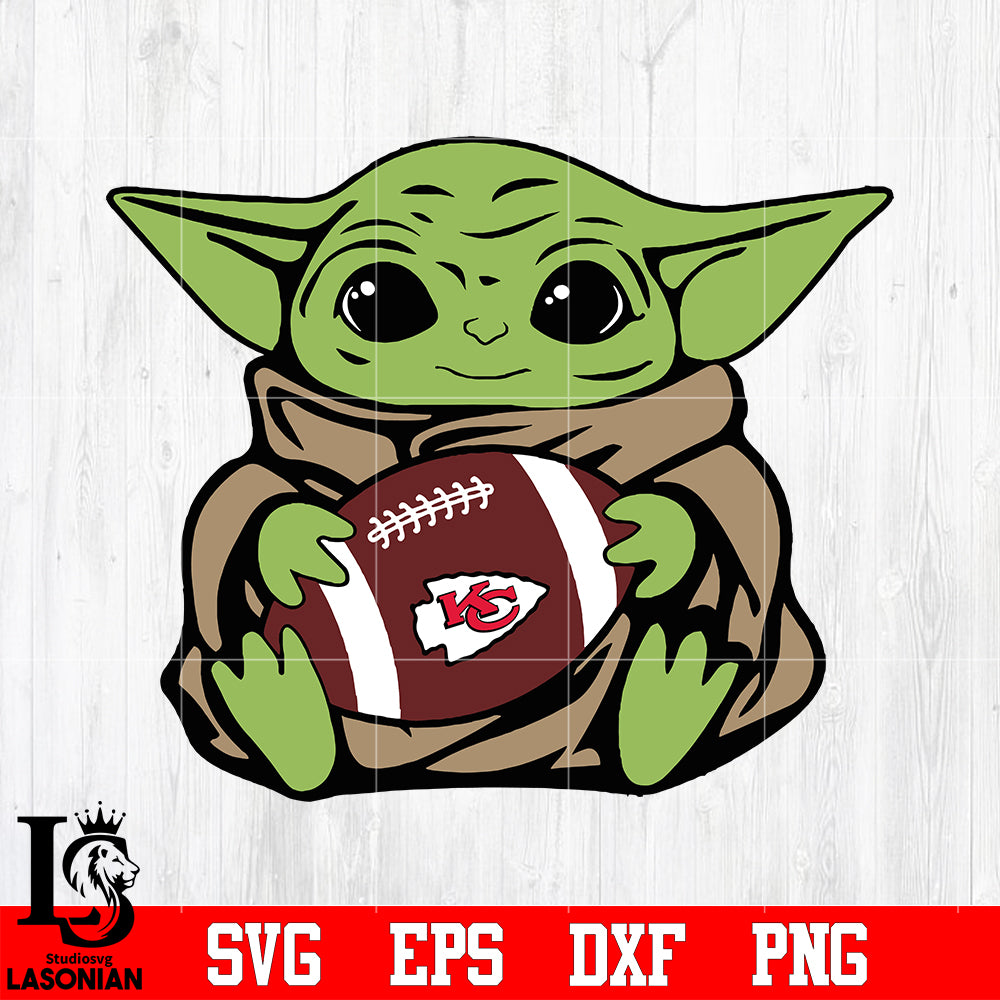 Kansas city chiefs baby yoda sale