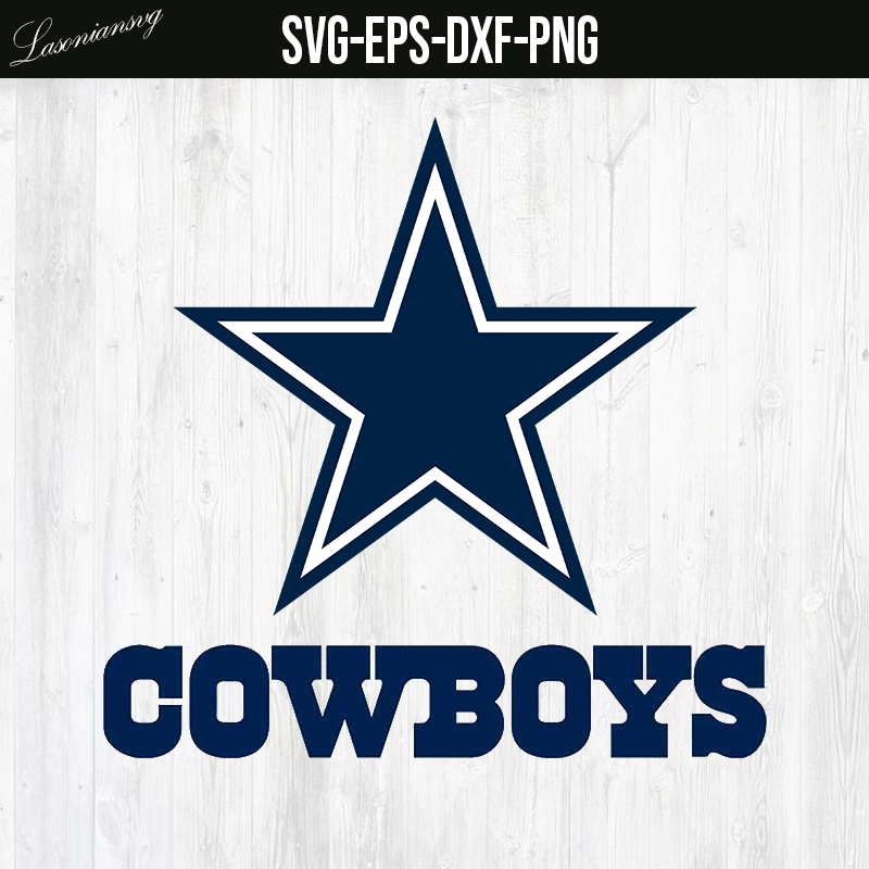 Dallas Cowboys Silhouette Cameo SVG