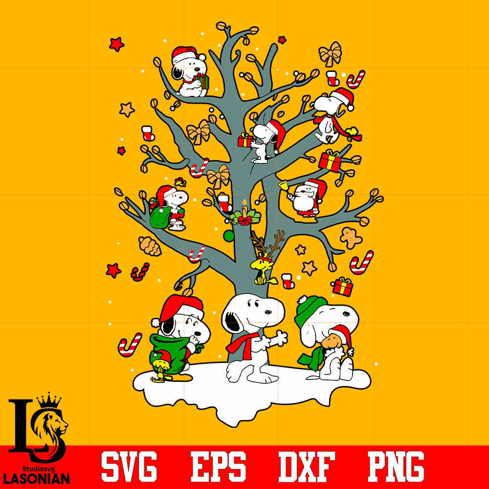 snoopy merry christmas clipart
