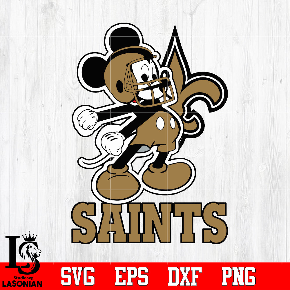 mickey mouse new orleans saints