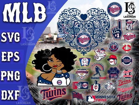 Minnesota Twins Bundle svg, bundle Minnesota Twins SVG Files,MLB Cricut, Silhouette Studio, Digital Cut Files, Digital Download