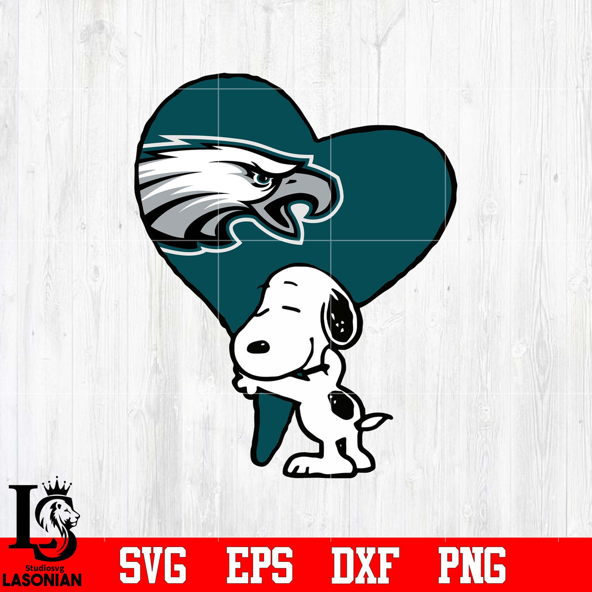 Eagles Heart SVG, Philadelphia Eagles Heart SVG