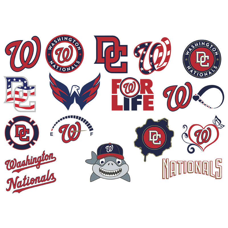 Washington Nationals NEW Custom MLB Baseball Set Design SVG Files, Cri –  lasoniansvg