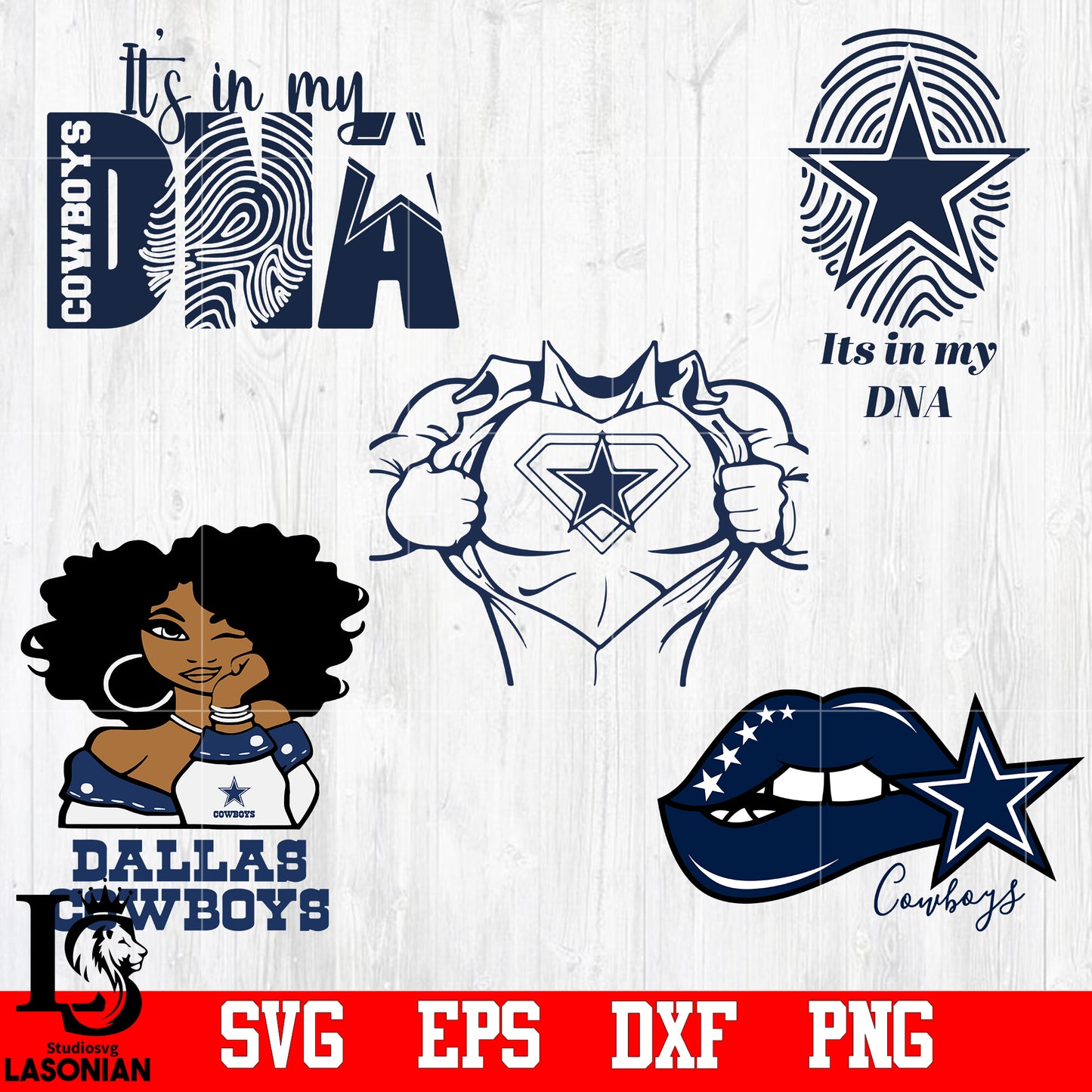 bundle dallas cowboys svg,eps,dxf,png file