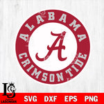 Logo Alabama Crimson Tide svg,dxf,eps,png file, digital download