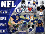Indianapolis Colts  bundle svg, bundle 12 file ramdoom NFL svg, NFL Digital Cut Files, Svg Dxf Eps Png file, Digitla Download