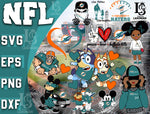 Miami Dolphins bundle svg, bundle 12 file ramdoom NFL svg, NFL Digital Cut Files, Svg Dxf Eps Png file, Digitla Download