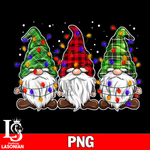 My Favorite Color Is Christmas Light Gnome 3 PNG file, Digital Download