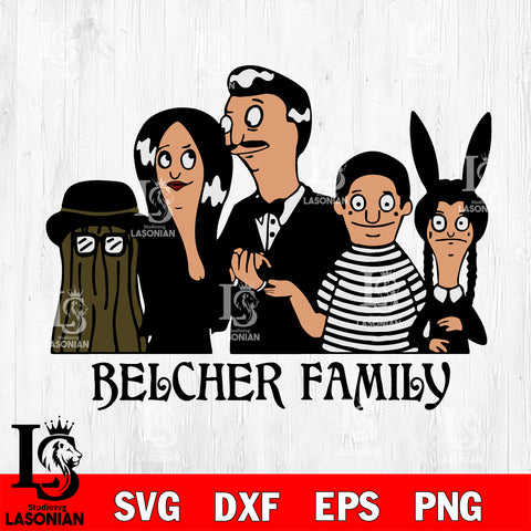 Bob’s Burgers The Belcher Family svg eps dxf png file, digital download , Instant Download