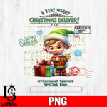 A very Merry Christmas Delivery 4 Files,Christmas file,Digital Download ,Instant Download