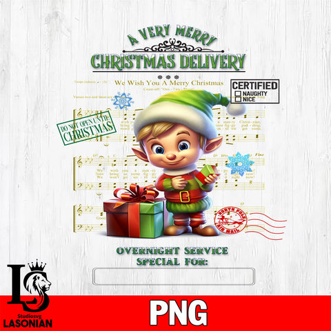 A very Merry Christmas Delivery 4 Files,Christmas file,Digital Download ,Instant Download