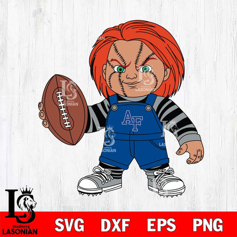 Air Force Falcons Chucky Horror 12 Svg Eps Dxf Png File, NCAA svg, Digital Download, Instant Download