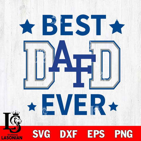 Air Force Falcons Father Day Best Dad Ever Svg Eps Dxf Png File, Digital Download, Instant Download