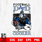 Air Force Falcons Football Dad Cooler Svg Eps Dxf Png File, Digital Download, Instant Download