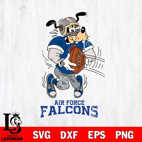 Air Force Falcons Goofy Sport Football SVG DXF EPS PNG FILE,NCAA svg ,Football Digital Download,Instant Download, Silhouette