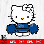 Air Force Falcons Hello Kitty sport 3 Svg Eps Dxf Png File, NCAA svg, Digital Download, Instant Download