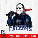 Air Force Falcons Jason Voorhees Horror 12 Svg Eps Dxf Png File, NCAA svg, Digital Download, Instant Download