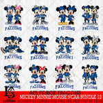 Air Force Falcons Mickey Minnie Mouse NCAA Bundle 12 Svg Eps Dxf Png File, Bundle NCAA svg , File Cut , Digital Download , Instant Download, Cut Svg Files
