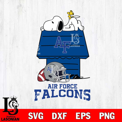 Air Force Falcons Snoopy Chill Football SVG DXF EPS PNG FILE,Snoopy File Cut, NCAA Digital Download,Instant Download,Christmas Silhouette