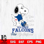 Air Force Falcons Snoopy If you dont like kiss SVG DXF EPS PNG FILE,Snoopy File Cut, NCAA Digital Download,Instant Download,Christmas Silhouette