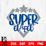 Air Force Falcons Supper Dad Svg Eps Dxf Png File, Digital Download, Instant Download