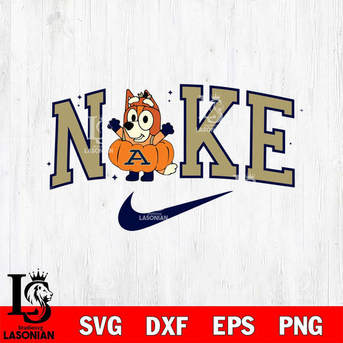 Akron Zips Bluey Halloween Nike NCAA Svg Eps Dxf Png File, Digital Download, Instant Download