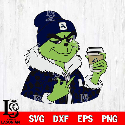 Akron Zips Boujee Grinch 7 Svg Eps Dxf Png File, Digital Download, Instant Download
