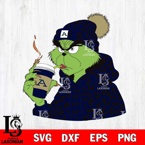 Akron Zips Boujee Grinch 8 Svg Eps Dxf Png File, Digital Download, Instant Download