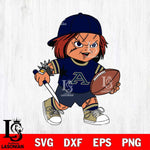 Akron Zips Chucky Horror 10 Svg Eps Dxf Png File, NCAA svg, Digital Download, Instant Download