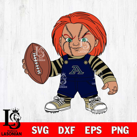Akron Zips Chucky Horror 12 Svg Eps Dxf Png File, NCAA svg, Digital Download, Instant Download